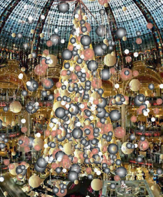 Les vitrines de Noël 2015 des Galeries Lafayette 