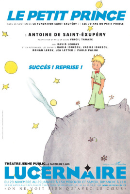 Le Petit Prince, spectacle pour enfants au Lucernaire