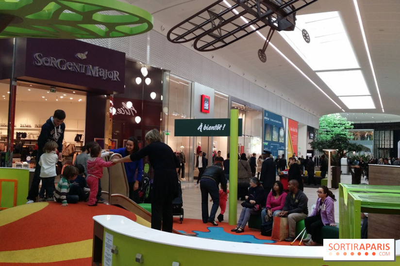 Aéroville, le centre commercial du site de Roissy Tremblay en France