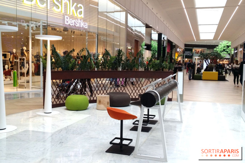 Aéroville, le centre commercial du site de Roissy Tremblay en France