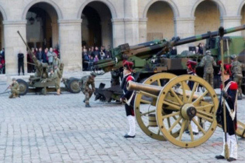 Fête de la Sainte Barbe aux Invalides à Paris 2018