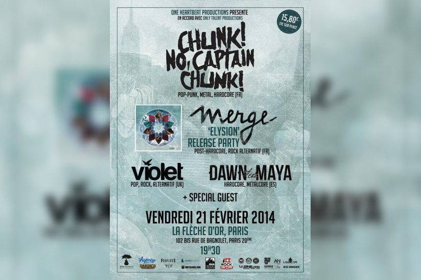 Concert De Chunk No Captain Chunk La Fleche D Or Sortiraparis Com