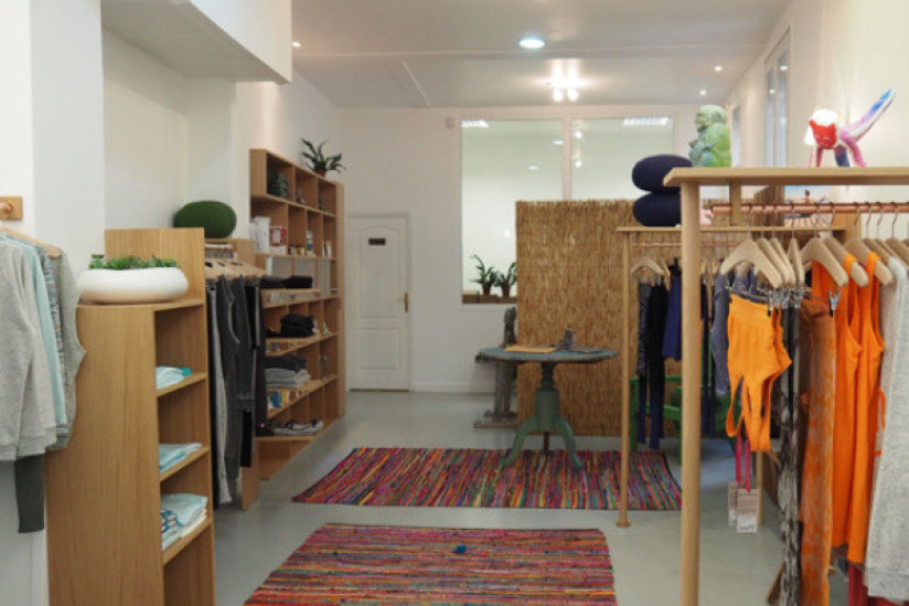 concept-store dedicated to yoga 