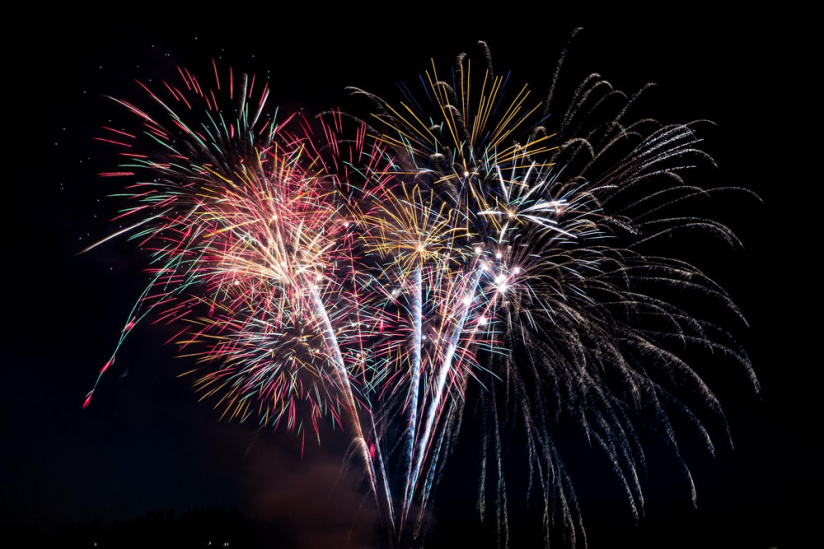 Feu D'artifice 14 Juillet Bourget Du Lac