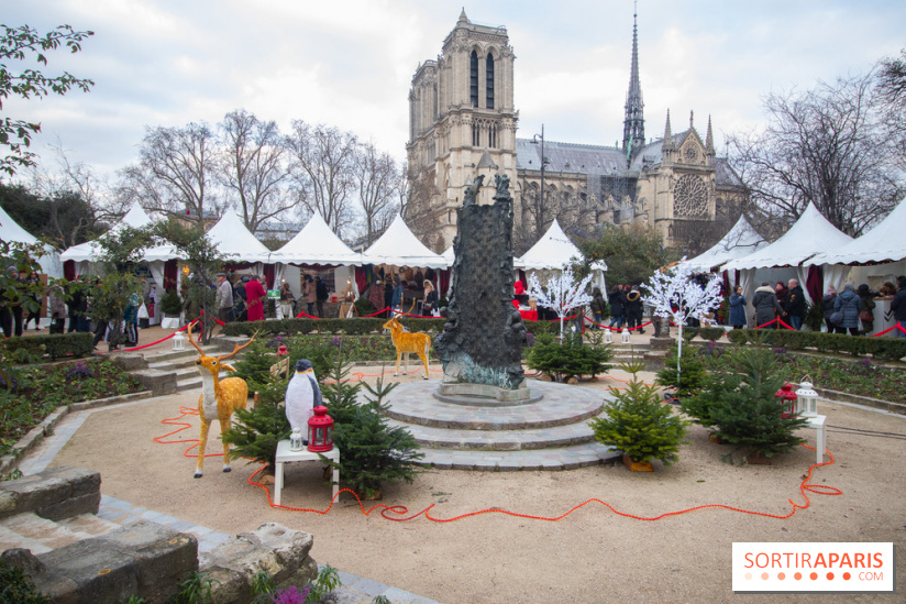 Marché de Noël de Notre Dame de Paris 2018