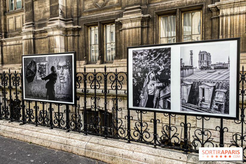 Parisiennes, l'exposition photos de Nikos Aliagas sur les grilles de l'Hôtel de Ville