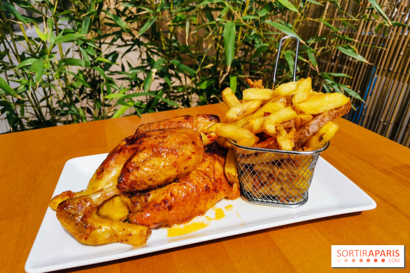 Poulet Poulette, the restaurant serving free range chicken in all