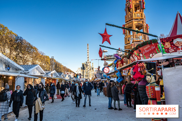 Le Marché de Noël du Jardin des Tuileries à Paris 2021