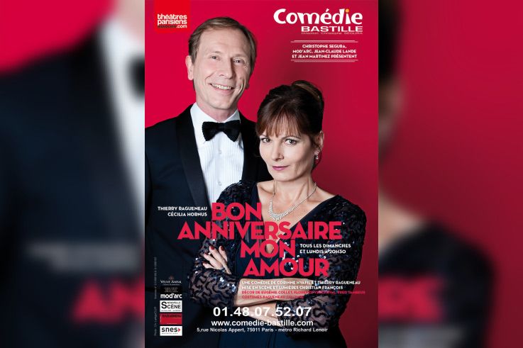 Bon Anniversaire Mon Amour A La Comedie Bastille Sortiraparis Com