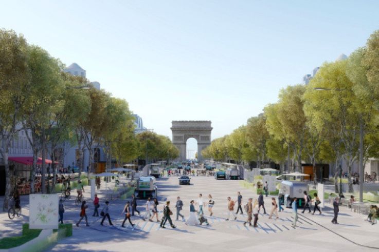 Champs Elysee 2024 The Pictures Of A Project To Reenchant The