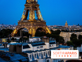 Visuel ParisTour Eiffel soir nuit