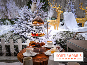 Le Tea Time de Noël de Nicolas Paciello à l'Hôtel Fouquet's