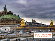 Visuel Paris Opéra Montmartre ciel gris