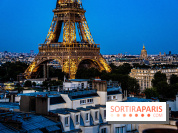 Visuel ParisTour Eiffel soir nuit