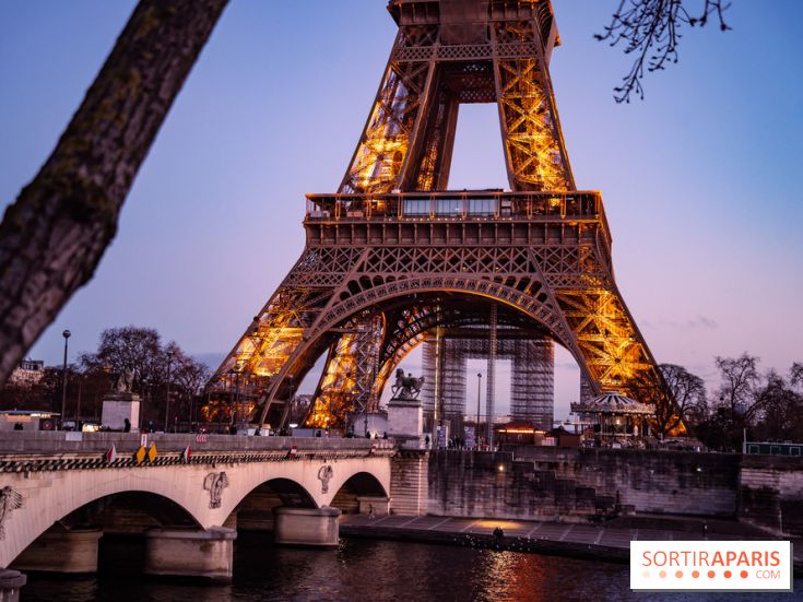Visuel Paris Tour Eiffel nuit