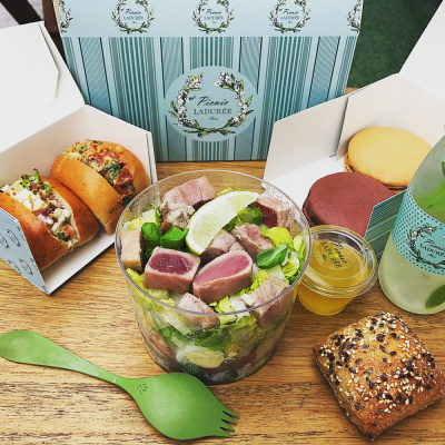 ge rh expert Ladurée ouvre une boutique Picnic à Beaugrenelle
