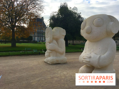 FIAC 2017 au Jardin des Tuileries - Stefan Rinck, Les statues meurent aussi, 2017