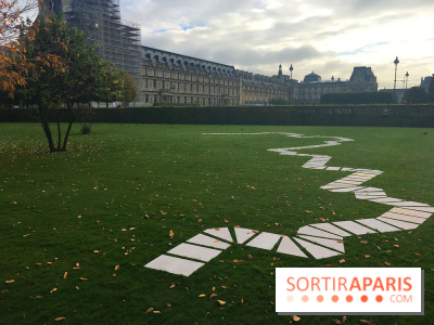 FIAC 2017 au Jardin des Tuileries - Stéphanie Saadé, Le Chemin du Retour, 2017