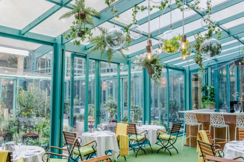 Restaurant éphémère « Le Jardin d’Hiver » à l’Hôtel The Westin Paris