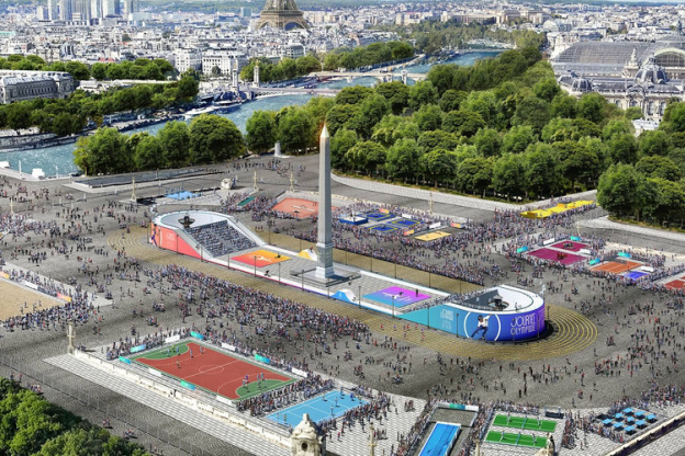 La Journée Olympique 2019 sur la Place de la Concorde à Paris