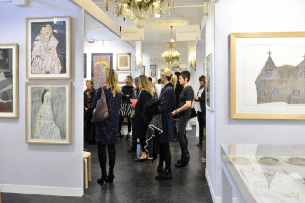 Outsider Art Fair 2017 à l'Hôtel du Duc