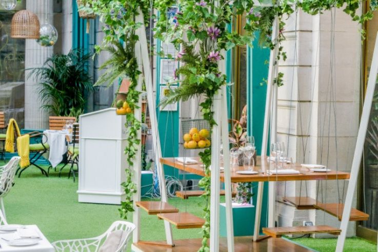 Restaurant éphémère « Le Jardin d’Hiver » à l’Hôtel The Westin Paris