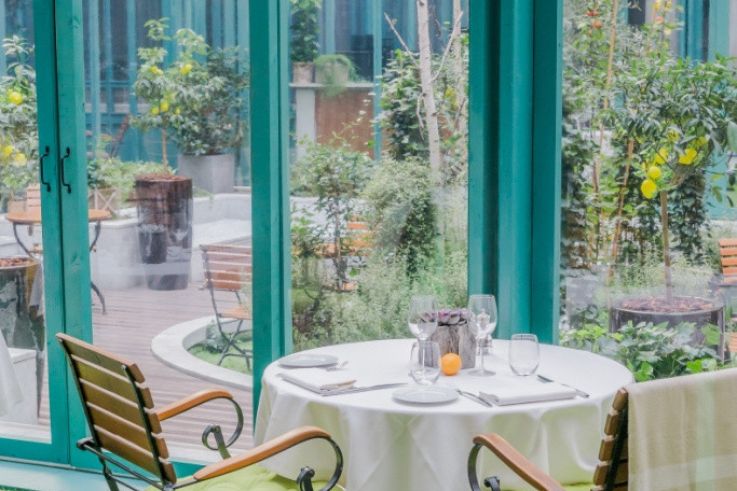 Restaurant éphémère « Le Jardin d’Hiver » à l’Hôtel The Westin Paris
