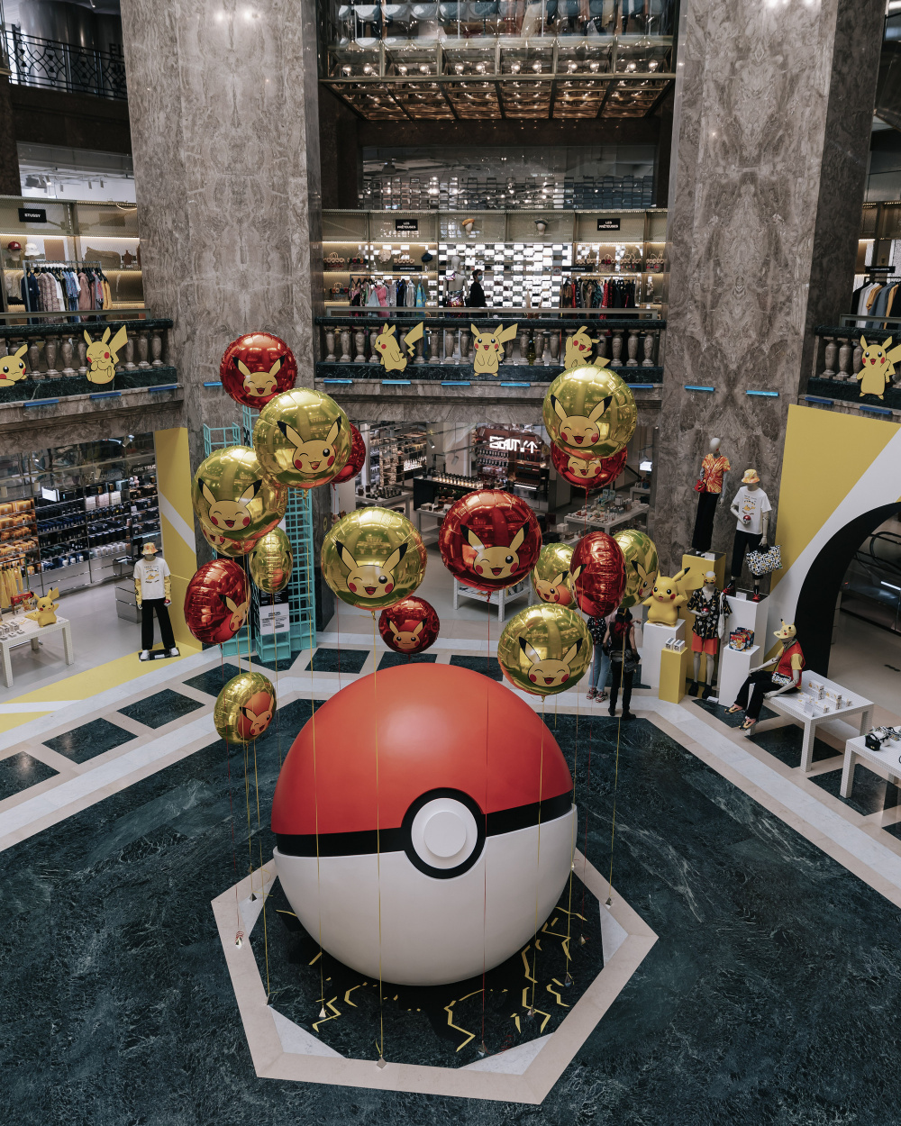 Pokémon celebrates their 25th anniversary at Galeries Lafayette ...
