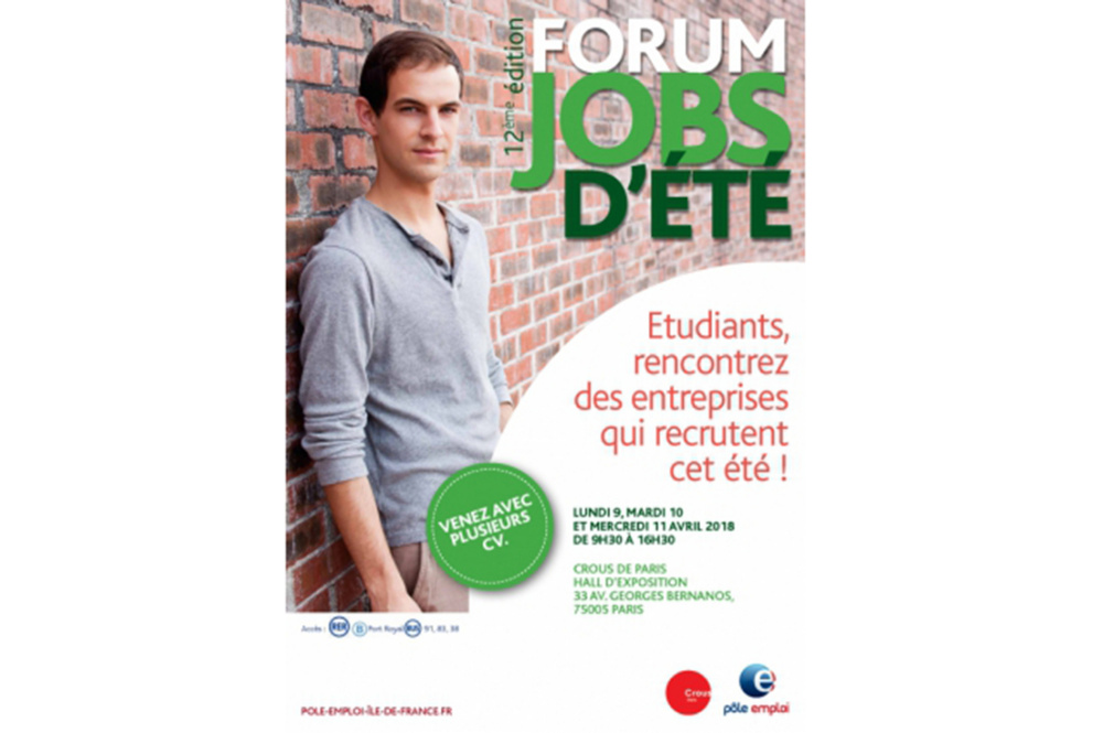 forum jobs d u0026 39  u00e9t u00e9  u00e9tudiants 2018