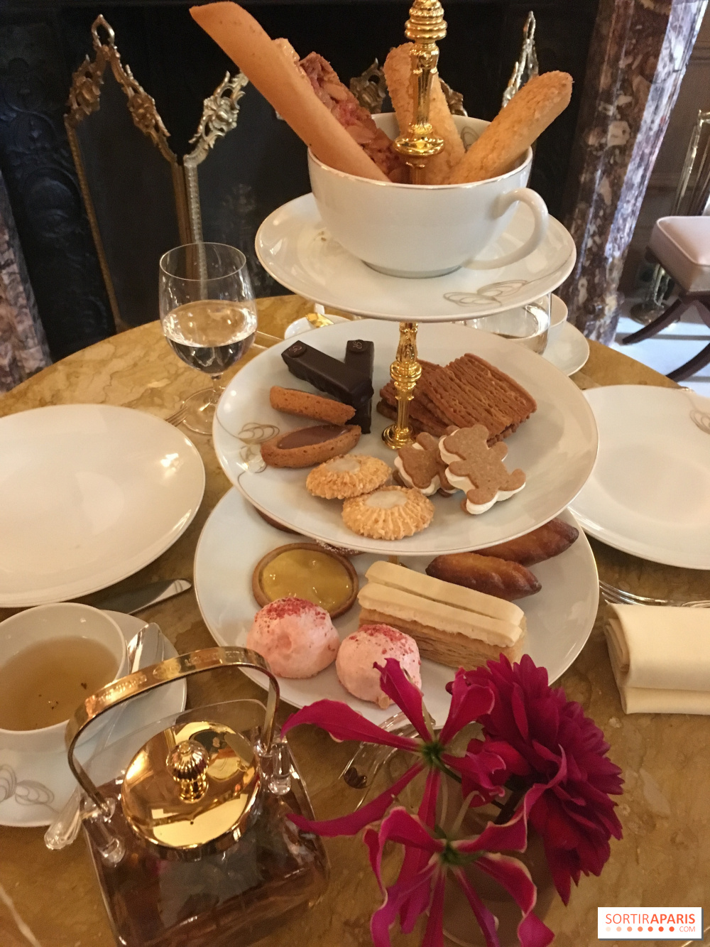 Afternoon Tea At The Ritz Paris
