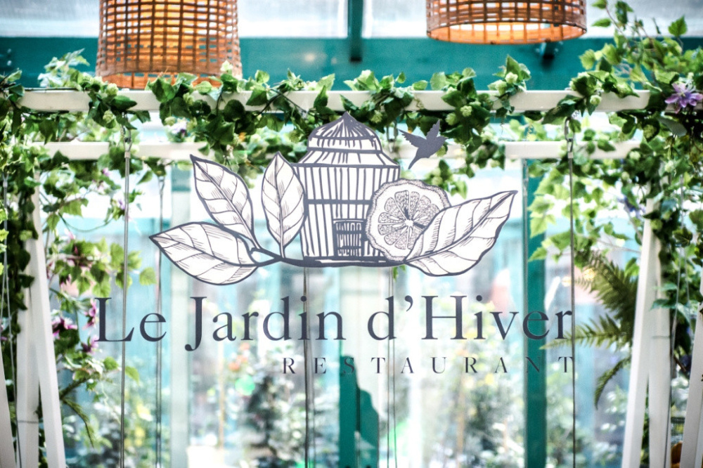 Restaurant éphémère « Le Jardin d’Hiver » à l’Hôtel The Westin Paris
