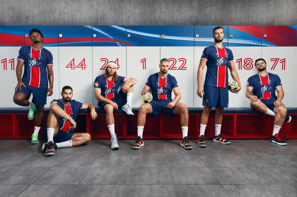 Handball  Le PSG dévoile son nouveau maillot pour la saison 20202021