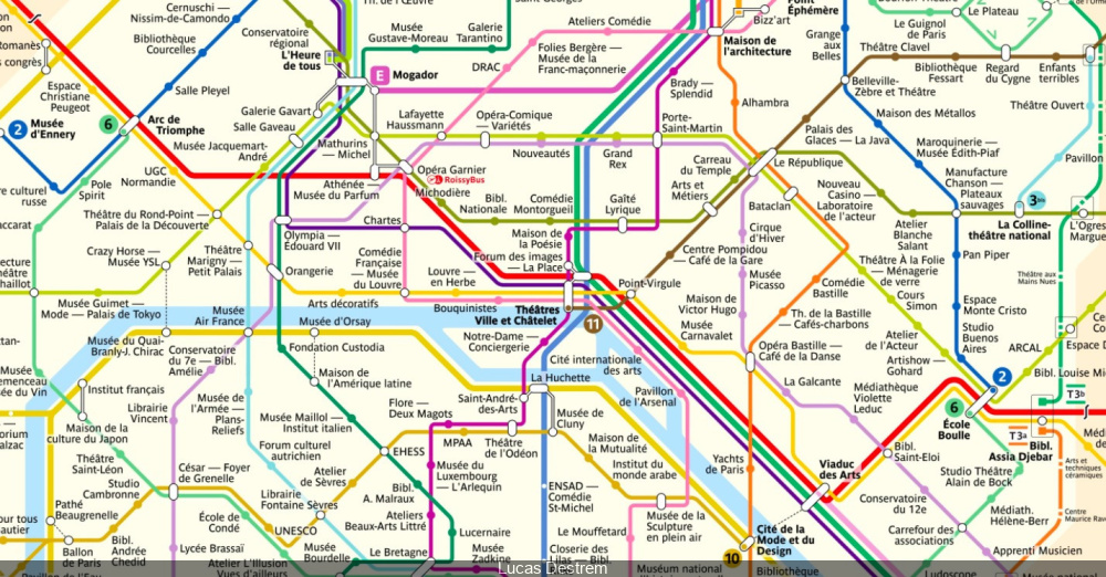 plan de paris métro