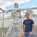 Une statue de Rafael Nadal inaugurée au stade Roland-Garros 