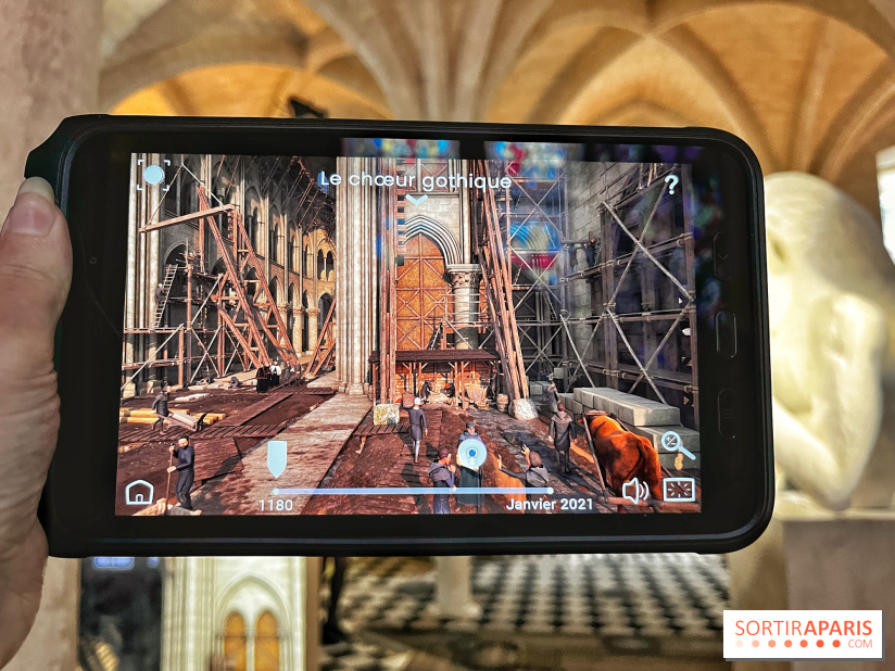 Notre-Dame de Paris : la grande exposition immersive en réalité augmentée au Collège des Bernardins