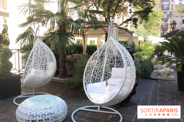 Le restaurant-terrasse des Jardins du Marais