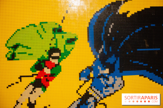 L'exposition LEGO des Super-Heros DC Ã  la Villette