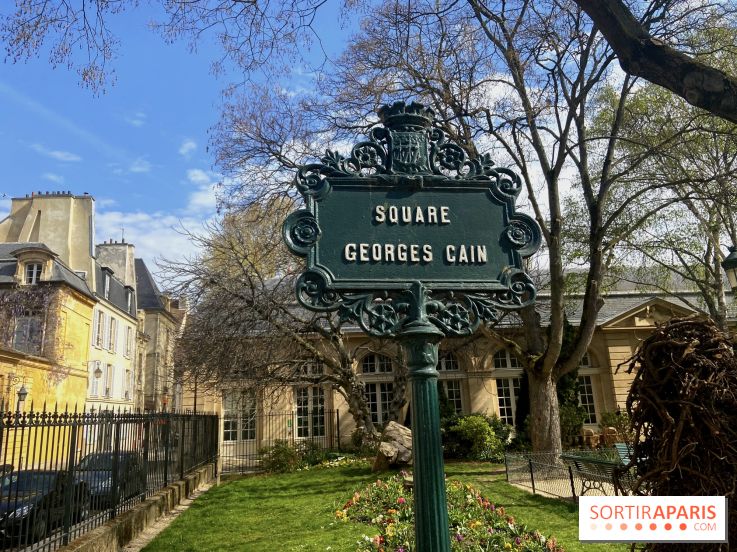 Le Square Georges Cain, un jardin Musée au coeur de Paris