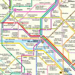 Une jolie carte du métro qui regroupe les lieux culturels de Paris en soutien au milieu de l'art