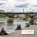 Visuel Paris quai de Seine, pont des arts