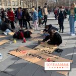 Manifestation contre la précarité étudiante à Paris ce mardi, départ rue de Grenelle 