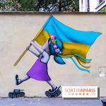 The world of street art mobilizes for Ukraine in Paris, photo
