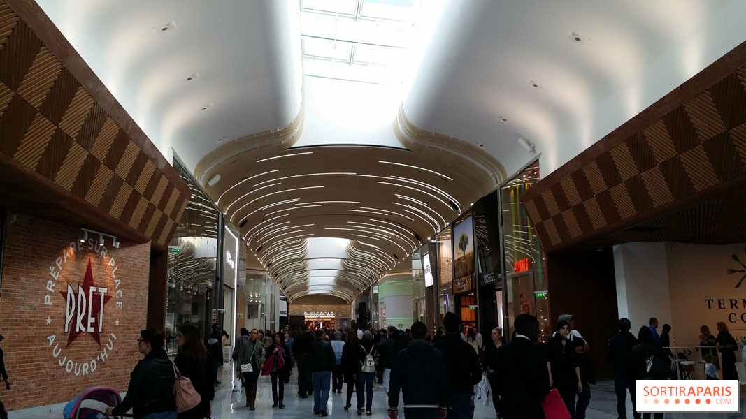 Aéroville, le centre commercial du site de Roissy Tremblay en France