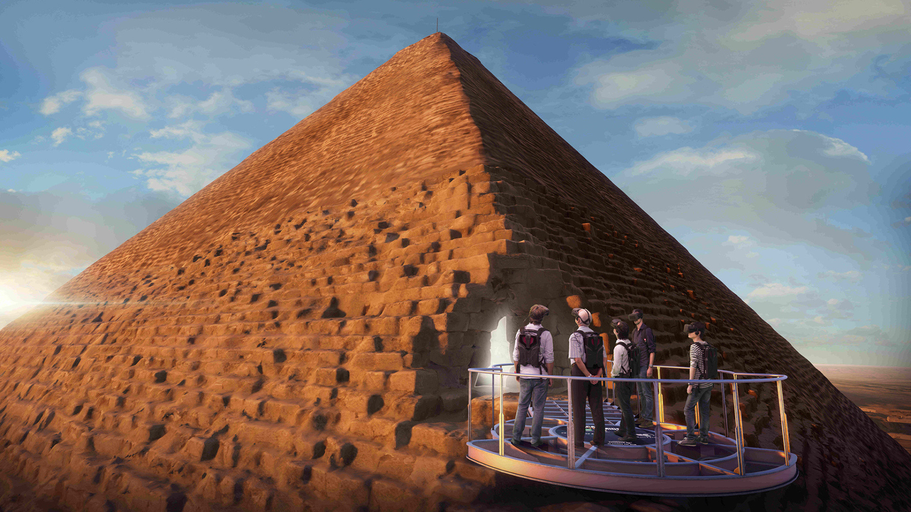 pyramide de khéops intérieur