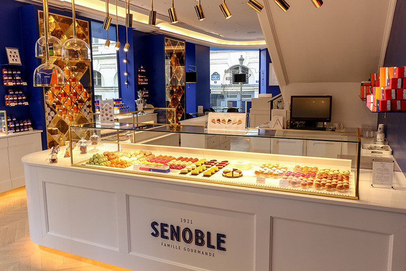 Senoble opens its first patisserietea room in Paris