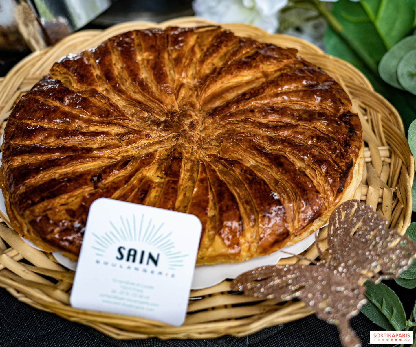 Galettes des rois de la boulangerie SAIN 2021 en boutique et au