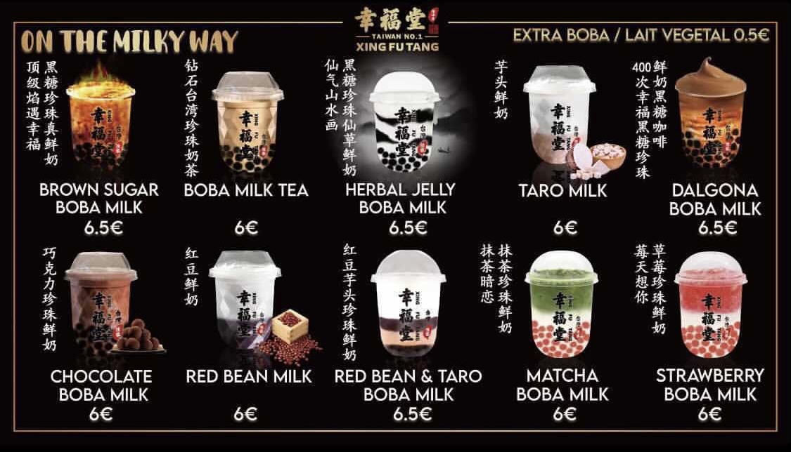 Xing Fu Tang Republique Boba Tea And New Boba Ice Creams Sortiraparis Com