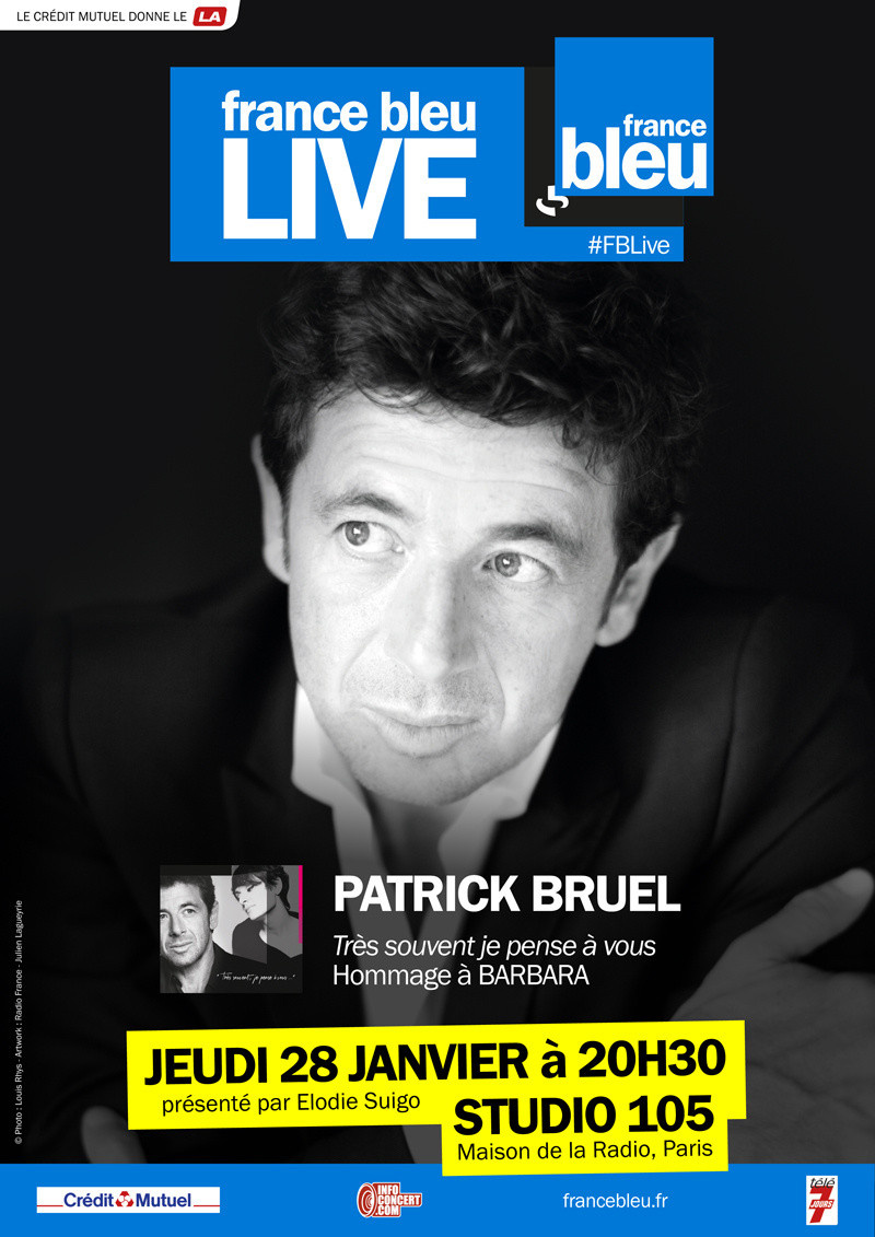Patrick Bruel en concert privé pour France Bleu Live - Sortiraparis.com