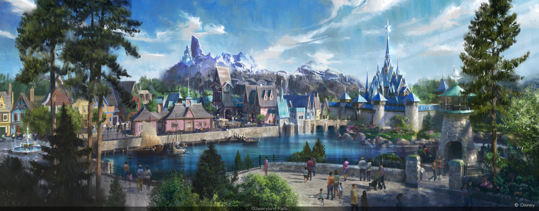 More Details On The New Frozen Area At Disneyland Paris Sortiraparis Com