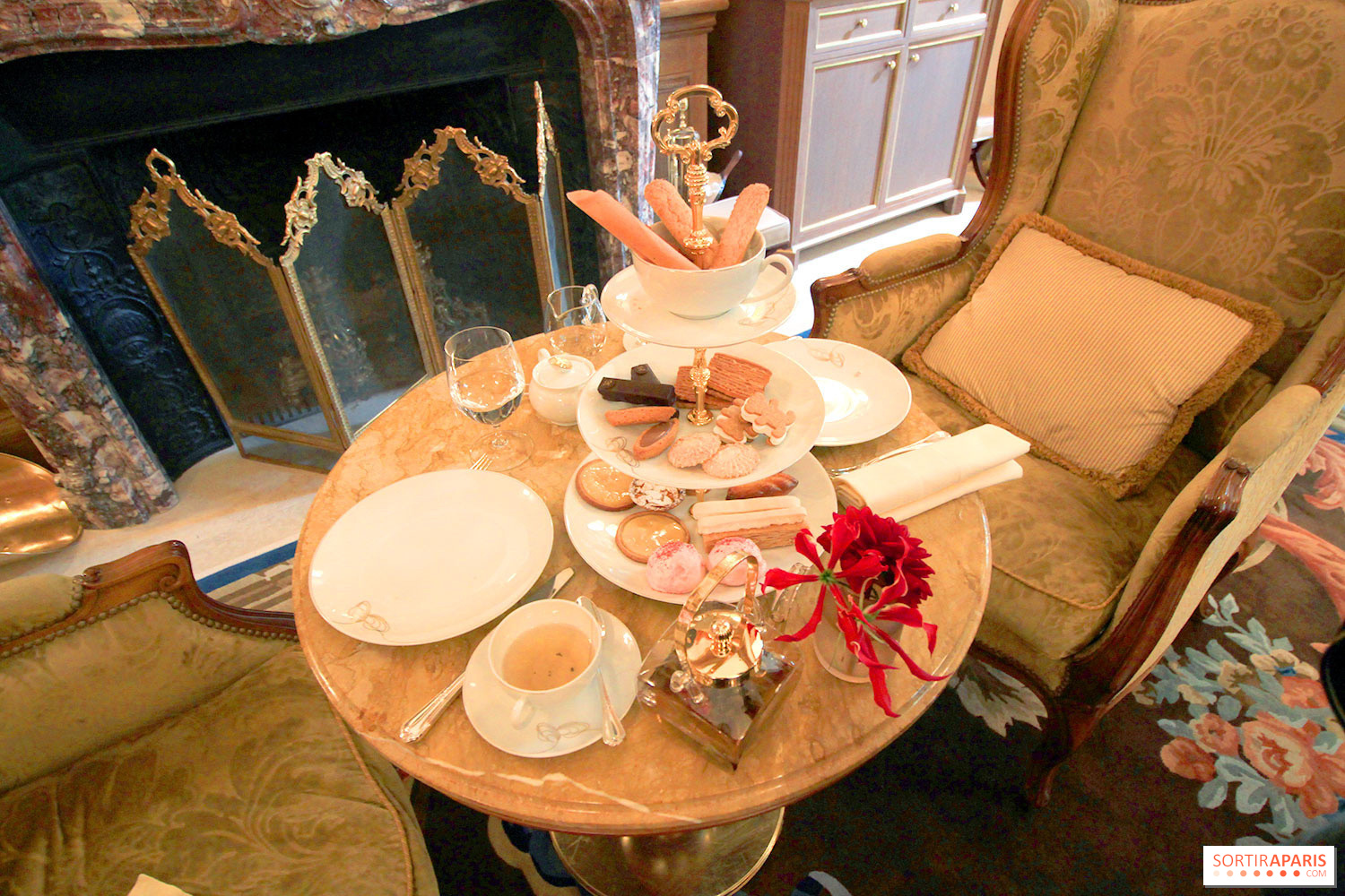 Le tea time du Ritz Paris un thé autour des biscuits de François